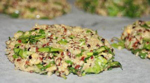 Quinoa Spinach Burgers