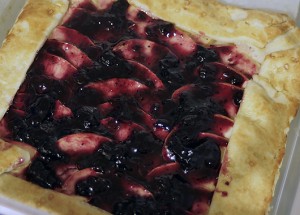 Apple Blueberry Galette