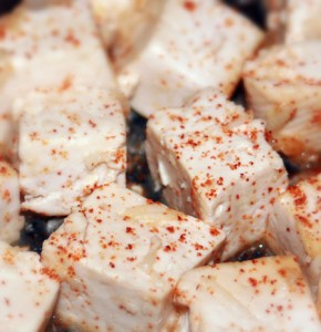 Chilli and Lime Rubbed Tofu