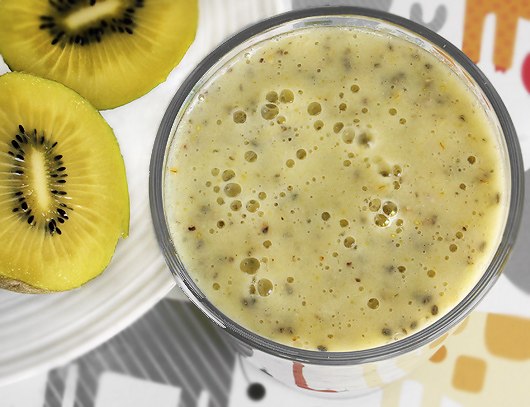 Golden Kiwi Almond Shake