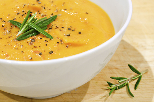 Gingered Butternut Pumpkin Soup