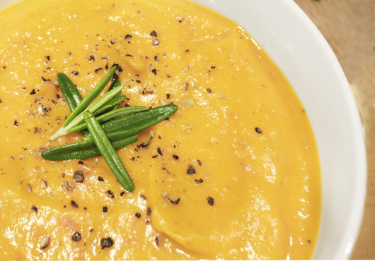 Gingered Butternut Pumpkin Soup