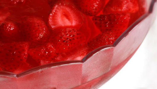 Strawberry Red Zinger Tea Jelly