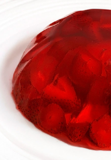 Strawberry Red Zinger Tea Jelly