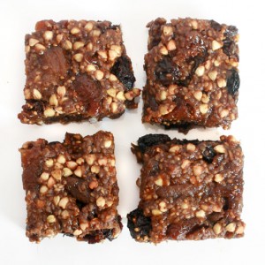 Spiced Fig & Buckwheat Bars