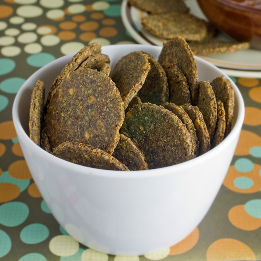 Savoury Flax Crackers