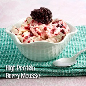 Om Nom Ally - High Protein Berry Mousse