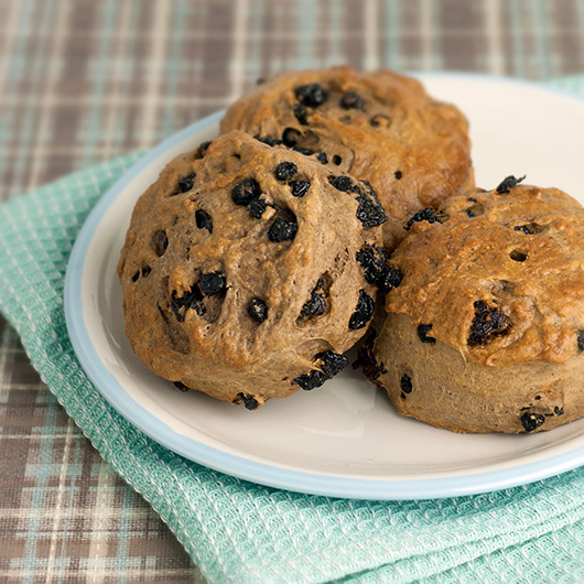 Om Nom Ally - Chocolate, Raisin & Blueberry Scones