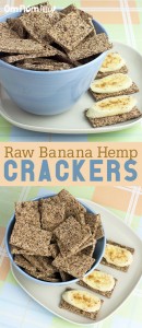 Raw Banana Hemp Crackers @OmNomAlly