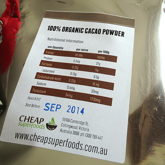 Cheap Superfoods Cacao