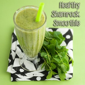 Om Nom Ally - Healthy Shamrock Smoothie