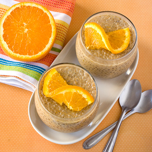 Om Nom Ally - Orange & Clove Tapioca Pudding