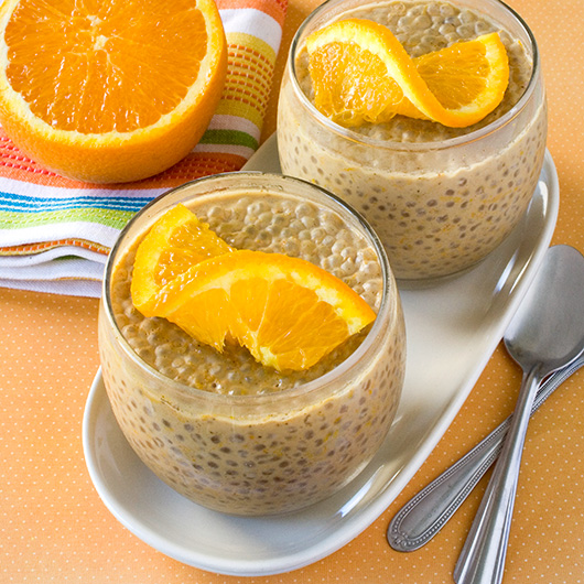 Om Nom Ally - Orange & Clove Tapioca Pudding