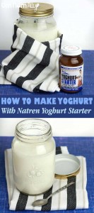How to Make Yoghurt With Natren Yoghurt Starter @OmNomAlly