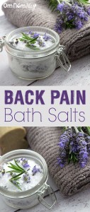 Back Pain Bath Salts @OmNomAlly