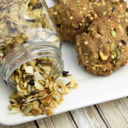 Om Nom Ally - Toasted Muesli Protein Cookies