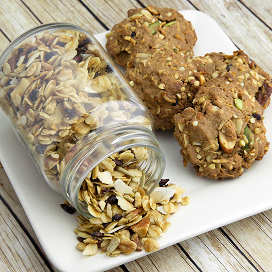 Om Nom Ally - Toasted Muesli Protein Cookies