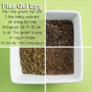 Flax Gel Eggs - Om Nom Ally