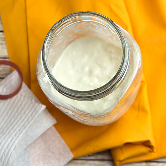 Making A Sourdough Starter From Scratch | Om Nom Ally