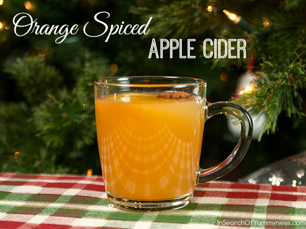 Orange Spiced Hot Apple Cider