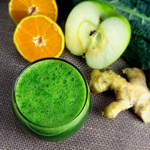 Green Adrenal Tonic Smoothie @OmNomAlly