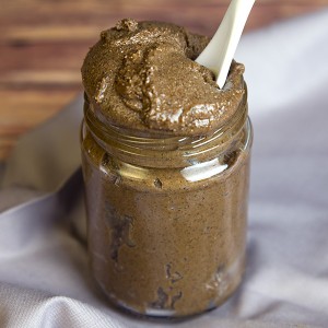 Mocha Peanut Butter @OmNomAlly | Peanut butter is amazing, turn it into a flavour bomb with chocolate and coffee!