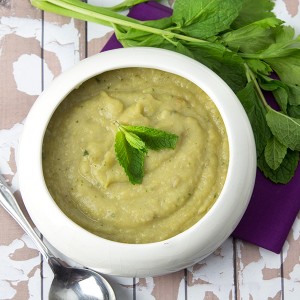 Whole Celery, Potato and Chickpea Soup | Om Nom Ally
