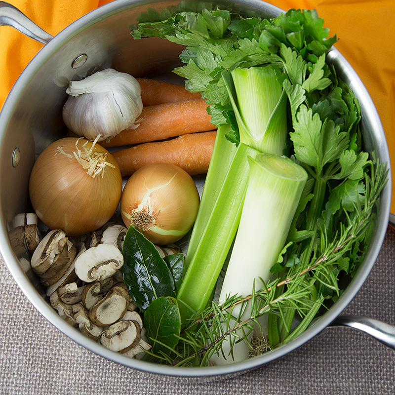 Gut Healing Vegetable Stock |Om Nom Ally