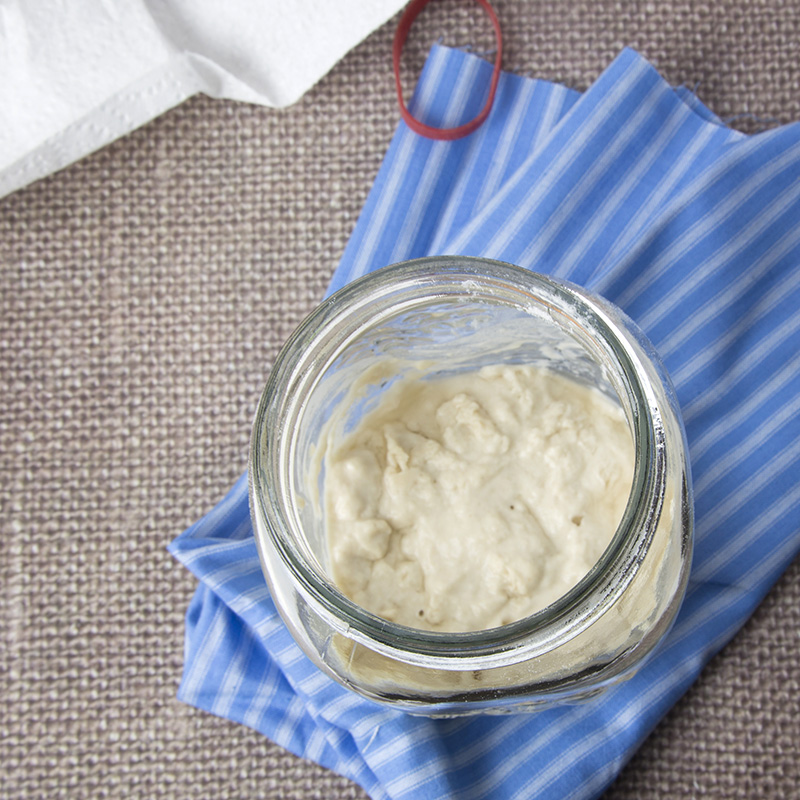 Making A Sourdough Culture From Scratch - Day 2 | Om Nom Ally