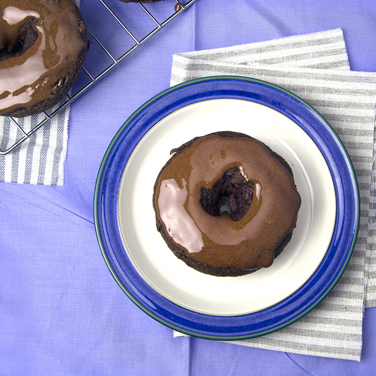 Grain-Free Chocolate Donuts + Protein Icing | Om Nom Ally
