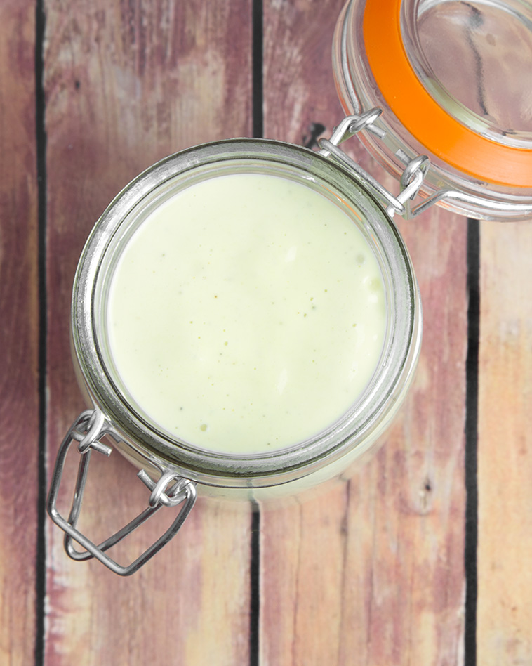 Easy Blender Caesar Dressing