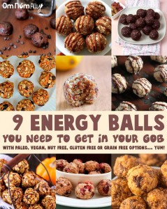 9 Energy Balls To Get In Your Gob @OmNomAlly