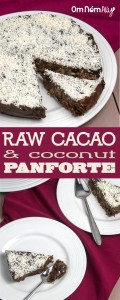 Raw Cacao & Coconut Panforte @OmNomAlly