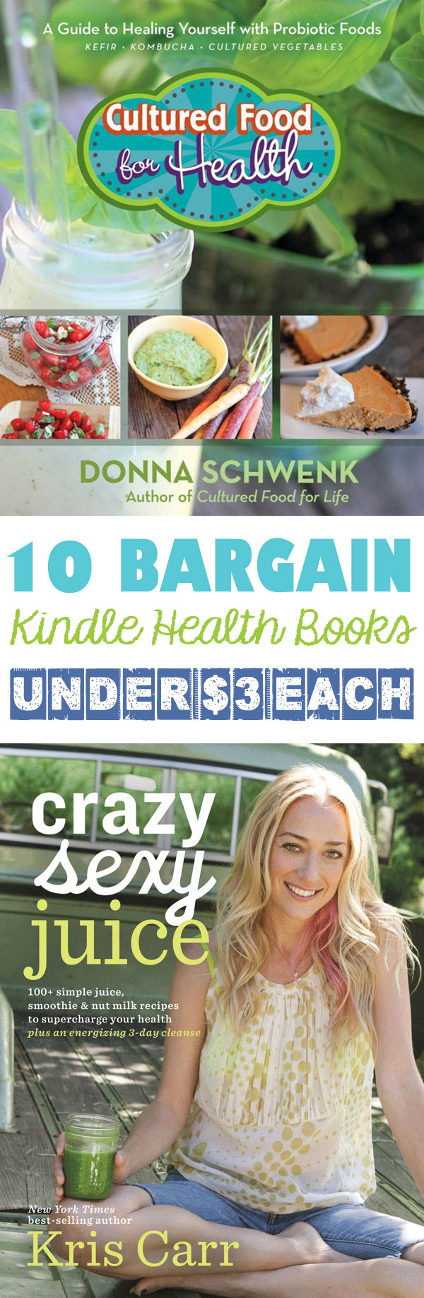 10 Kindle Health Books Under 3 Dollars Each