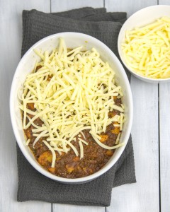 (Make-And-Freeze) Low Carb Beef & Cauliflower 'Pasta' Bake @OmNomAlly