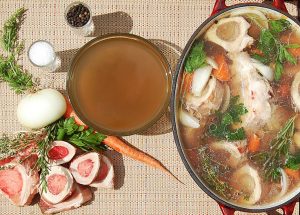 How To Make Gut Health Boosting Beef Bone Broth @OmNomAlly - Paleo & Gluten Free with Slow Cooker Option - VIDEO RECIPE